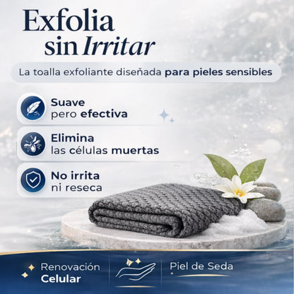 Toalla Exfoliante Japonesa Nuvia™