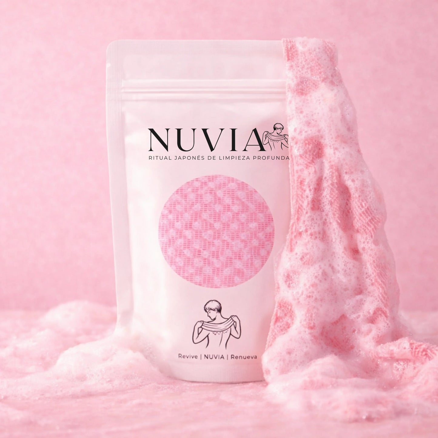 Toalla Exfoliante Japonesa Nuvia™