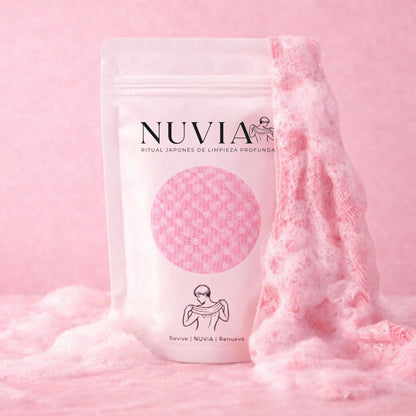 Toalla Exfoliante Japonesa Nuvia™